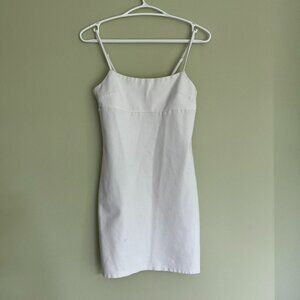 Bodycon mini dress XS white